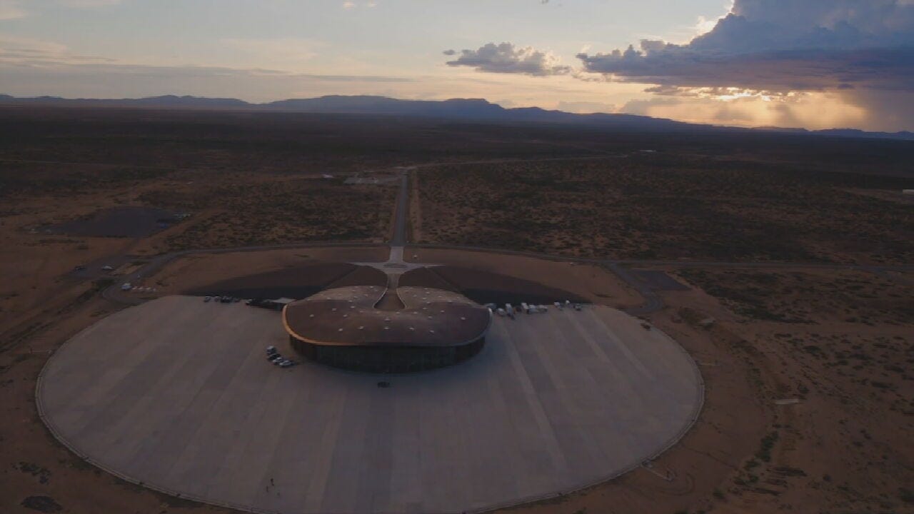 Virgin Galactic Unveils Spaceport In New Mexico