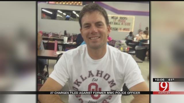 27 Charges Filed Against Former MWC Police Officer Accused Of Stealing Evidence