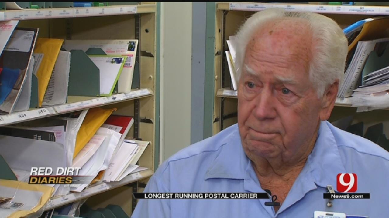 Red Dirt Diaries: Nation's Longest Serving Mail Carrier