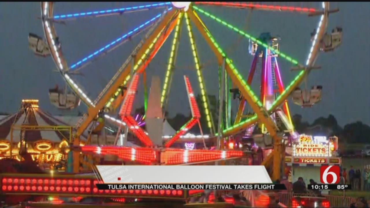Tulsa International Balloon Festival Takes Flight