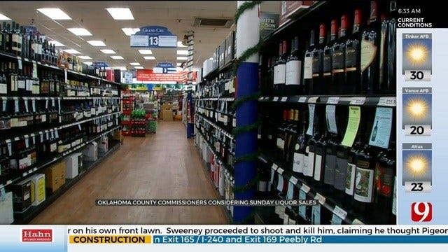 Liquor Store Sunday Sales Could Be Added To March Ballot In OKC