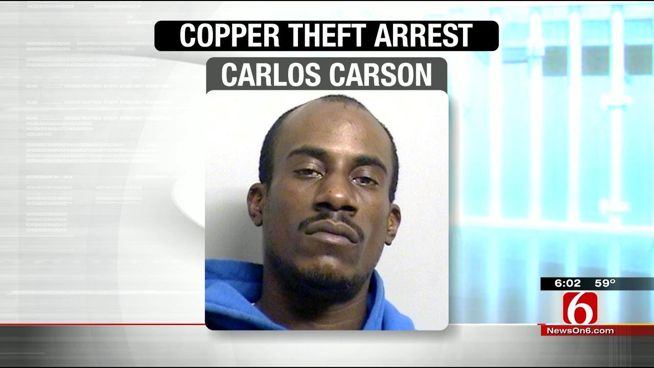 Alleged Tulsa Copper Thief Captured