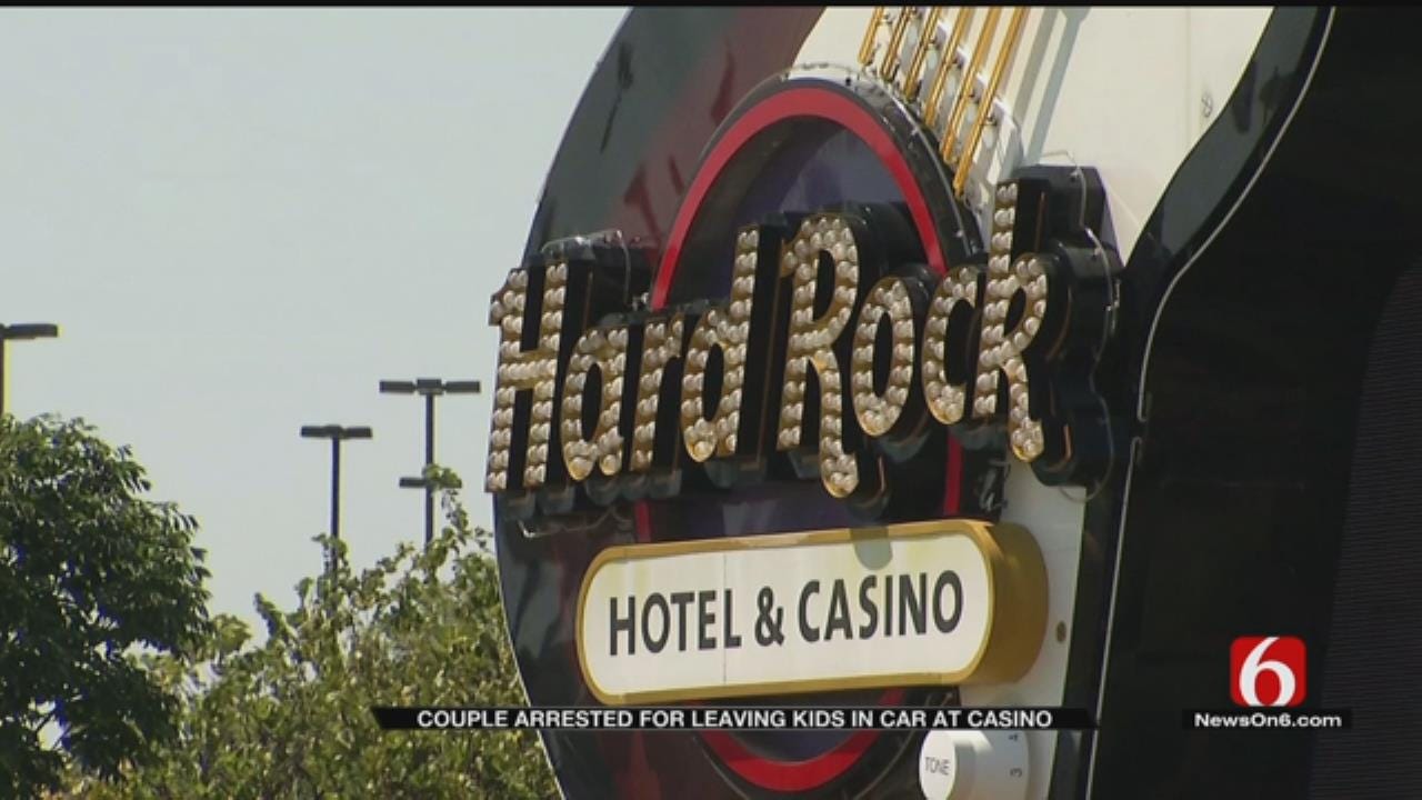 Couple Arrested After 5 Kids Found Left In Car Outside Catoosa Casino