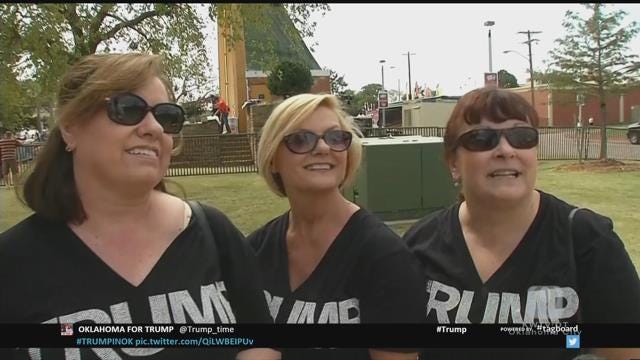 WEB EXTRA: State Fair Crowd Waiting For Donald Trump Speech