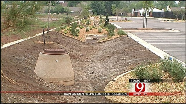 Decorative Way To Handle Storm Water Run-Off Hits The Metro