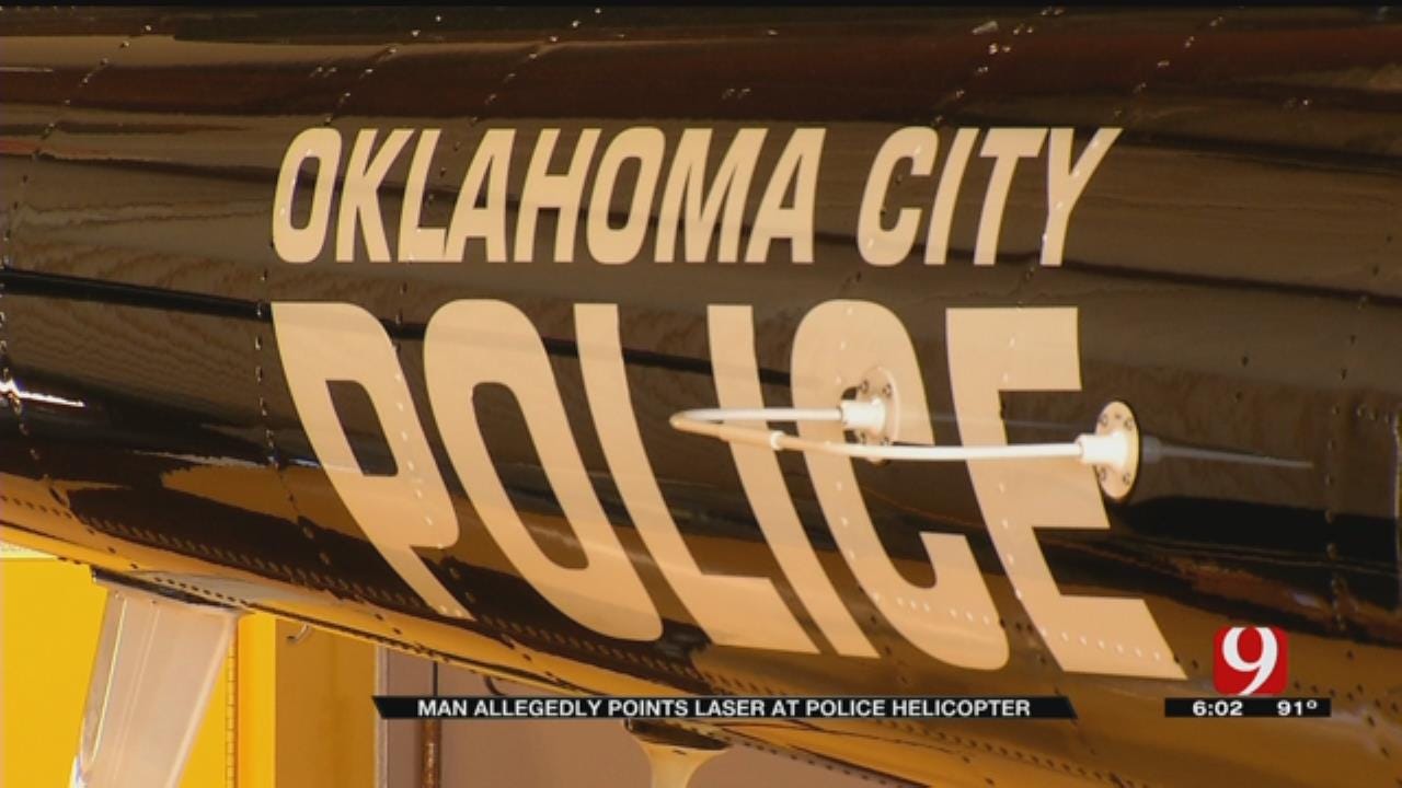 Oklahoma City Teen Arrested For Shining Laser At Police Helicopter