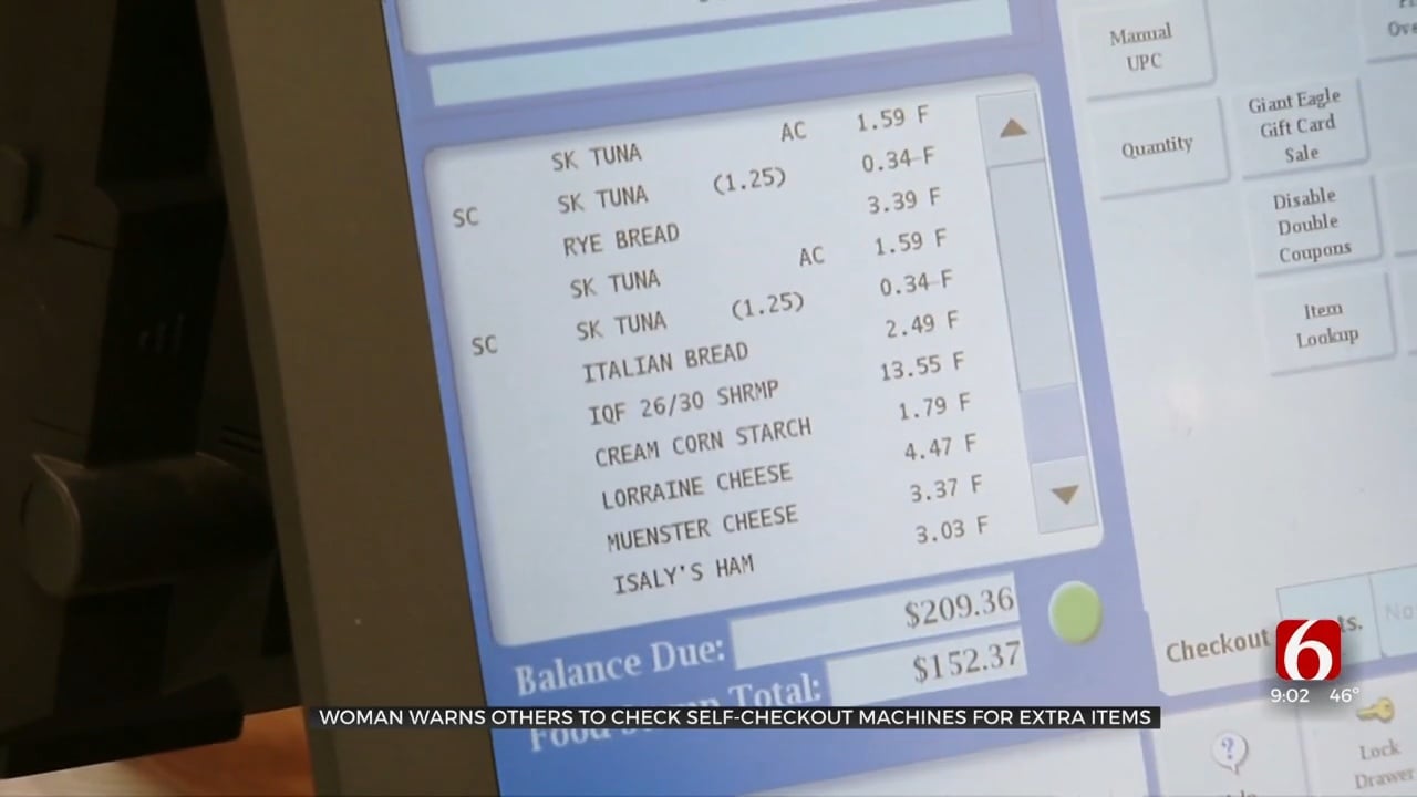 Woman Warns Others To Check Self-Checkout Machines For Extra Items