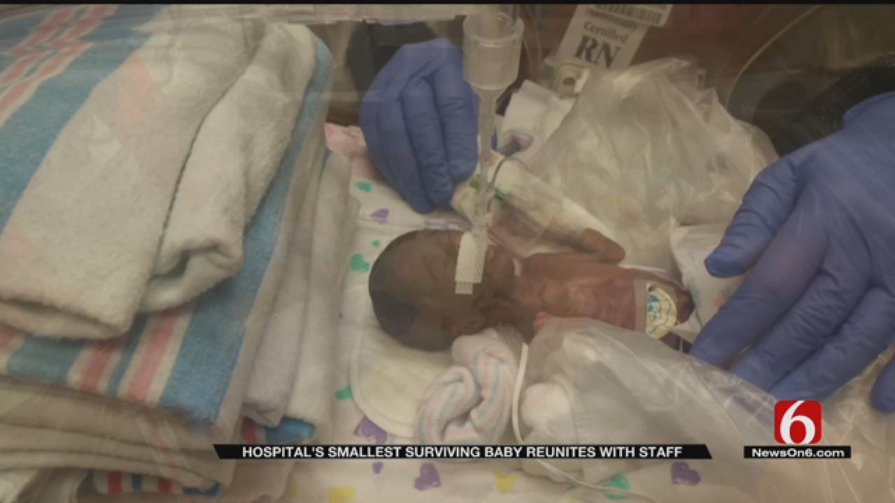 OKC Hospital Releases Smallest Surviving Baby It's Ever Seen