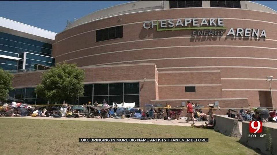Big Name Artists Coming To Oklahoma City In 2020