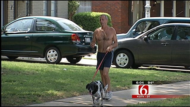 Joggers Sweat It Out In Tulsa Heat