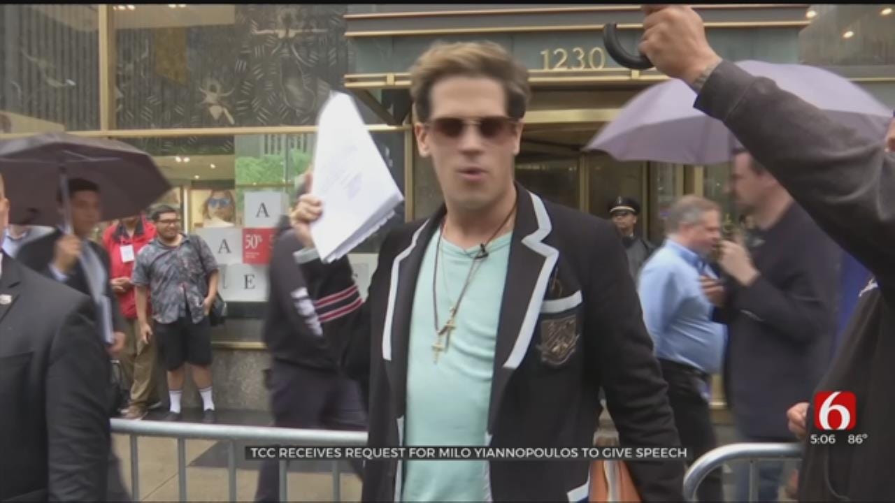 TCC Confirms Request Made For Milo Yiannopoulos To Speak On Campus