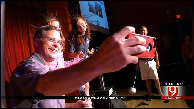 News 9 Weather Team Hosts July Wild Weather Camp