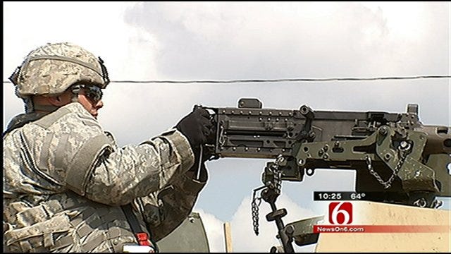 Real Life Scenarios Prepare Oklahoma Soldiers For Battle