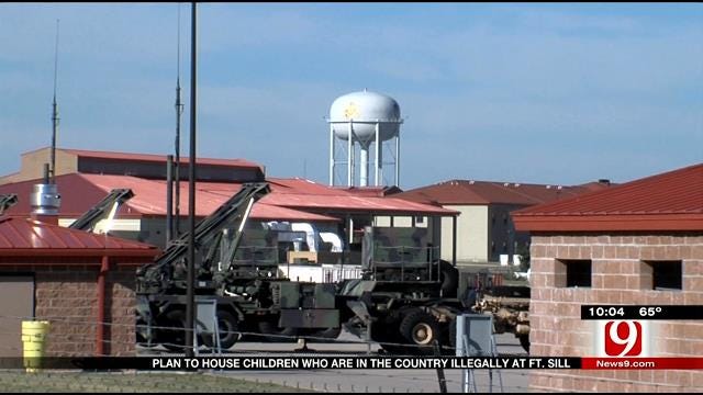 Controversial Plan To House Children Who Are In The Country Illegally At Fort Sill