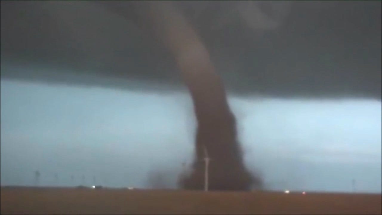 Val & Amy: This Roof-Cam Video From Minneola, Kansas, Tornado Will Make You Say 'Wow!'