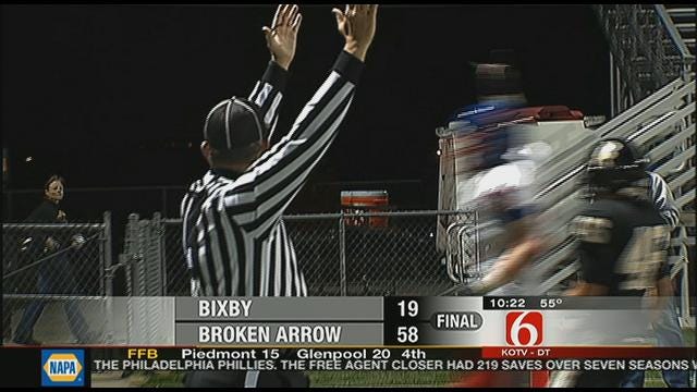 Broken Arrow Blows Out Bixby, 58-19