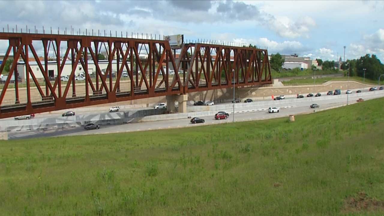 ODOT: No I-235 Drainage Issues During OKC Flash Flooding; Construction Project A Success