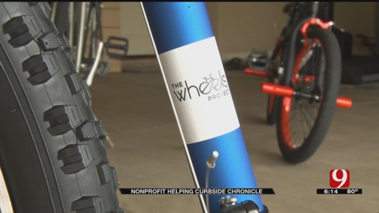 New Nonprofit Donates Bikes To Curbside Chronicle In OKC