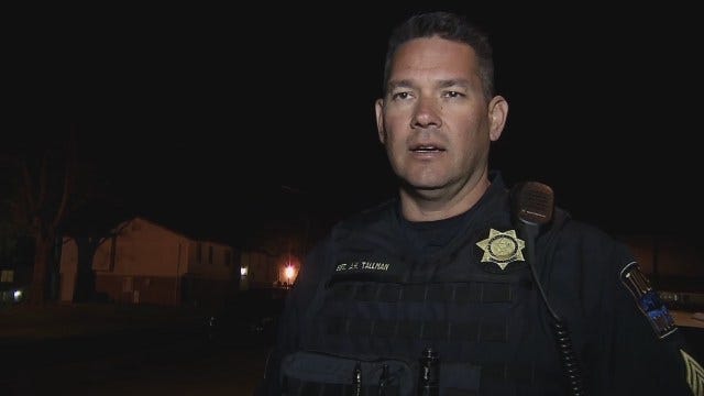 WEB EXTRA: Tulsa Police Sgt. Arron Tallman Talks About Shooting