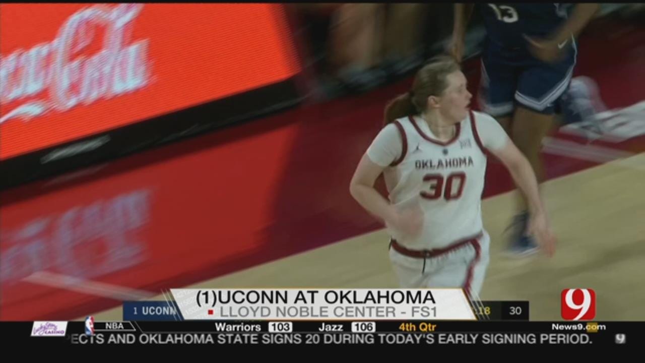 OU Led No. 1 UConn At Halftime For First Time In 12 Meetings