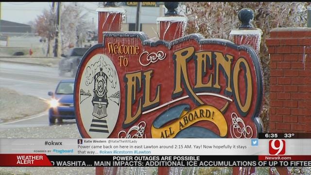 El Reno Residents Speak Out About Ice Storm Damage
