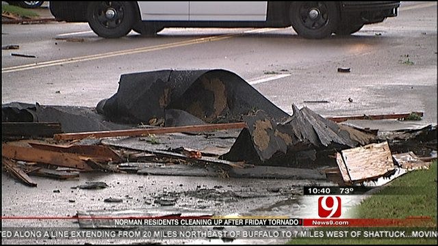 Streets Reopen In Norman After Twister's Fury