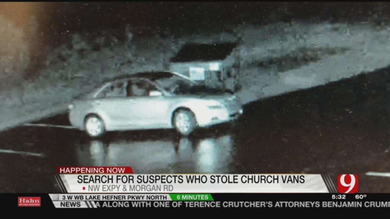 Thieves Steal Vehicles, Trailer From NW OKC Church