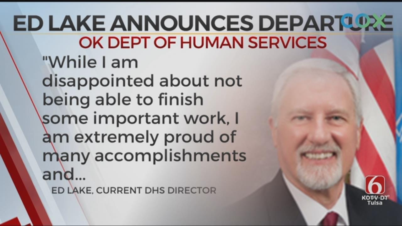 Governor Stitt Announces New Director Of DHS