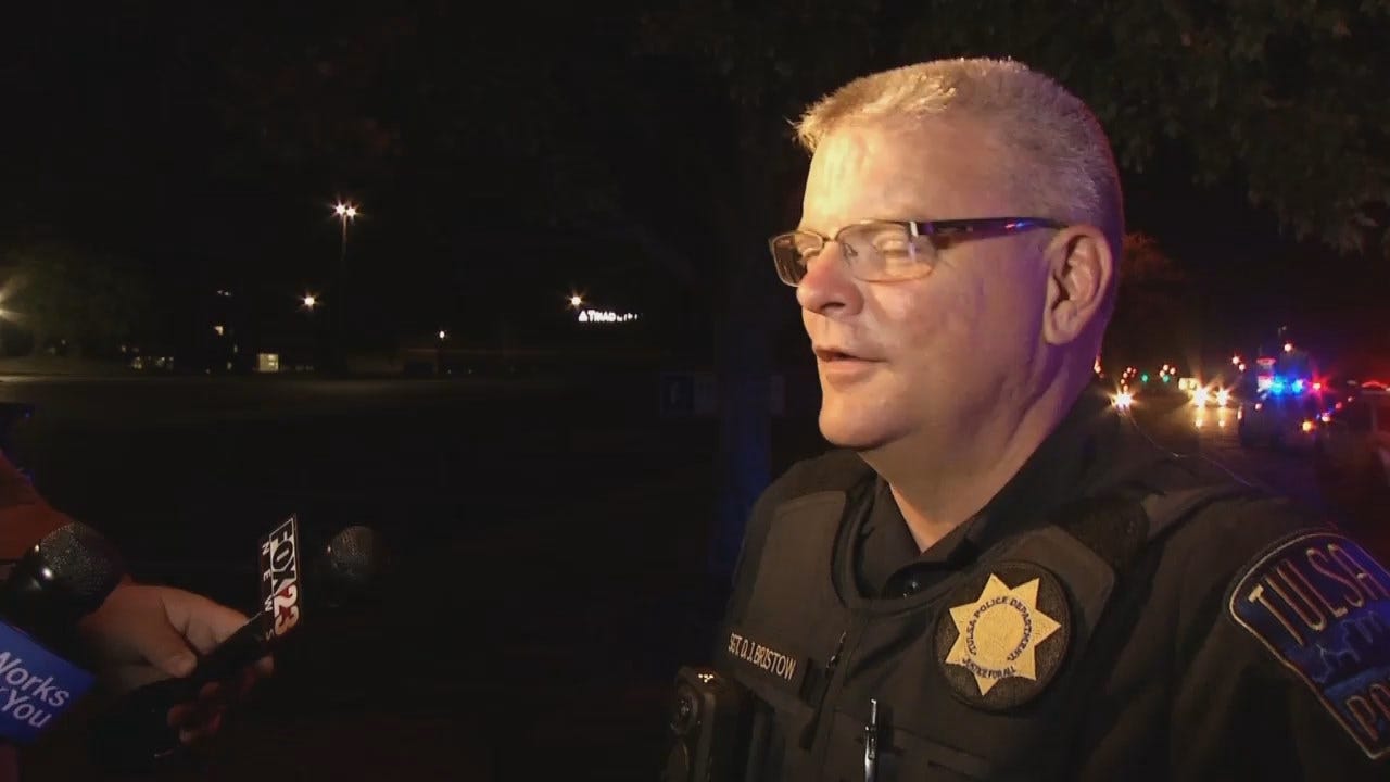 WEB EXTRA: Tulsa Police Sgt. Darren Bristow Talks About Chase, Arrest