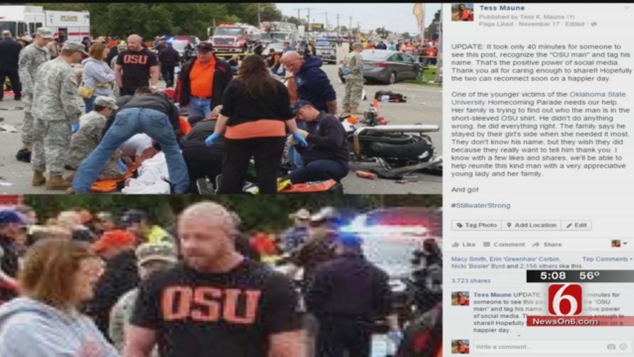 Social Media Connects OSU Parade Crash Victim With Good Samaritan