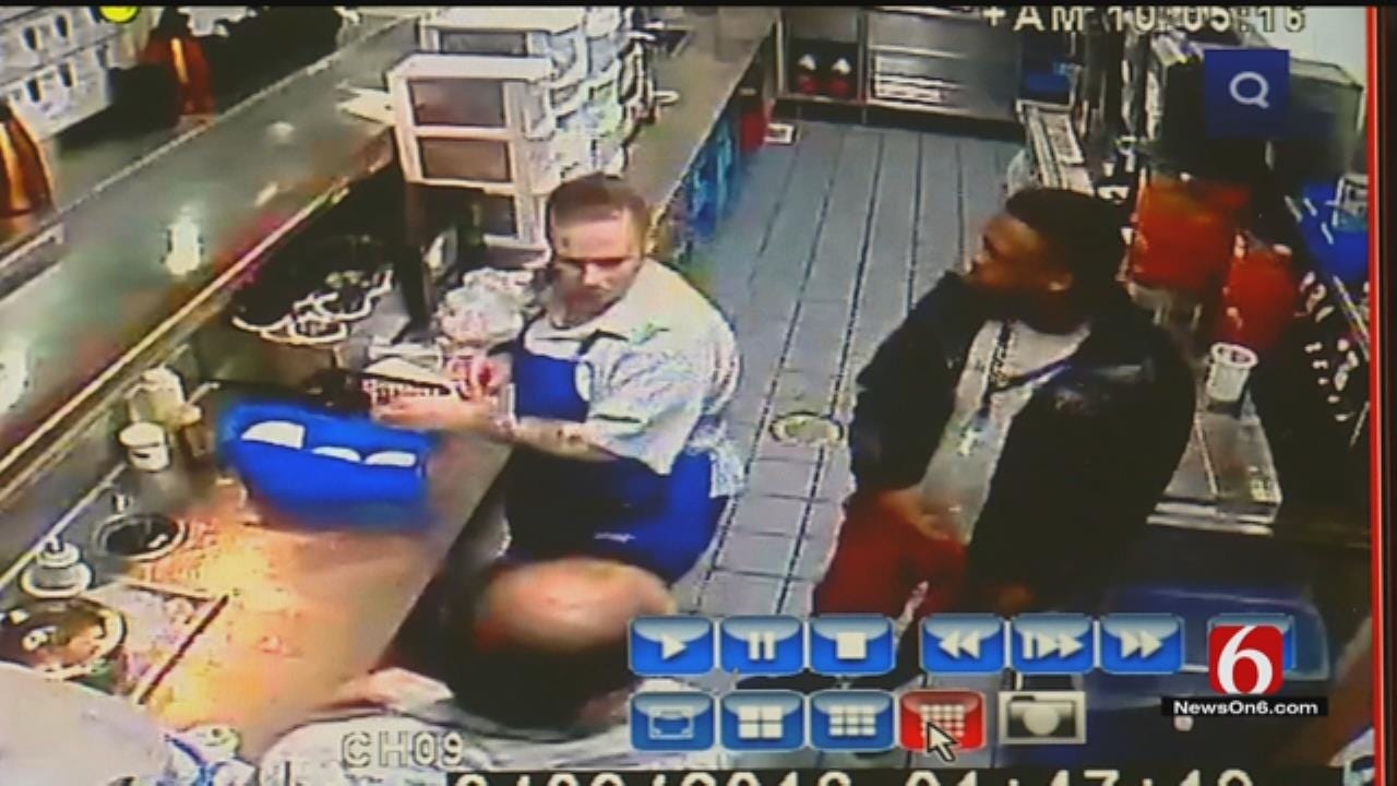 Tulsa IHOP Armed Robbery Caught On Camera
