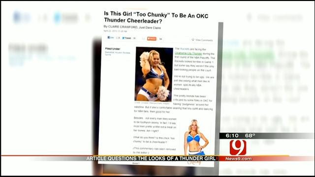 Residents React To Controversial Article About Thunder Cheerleader