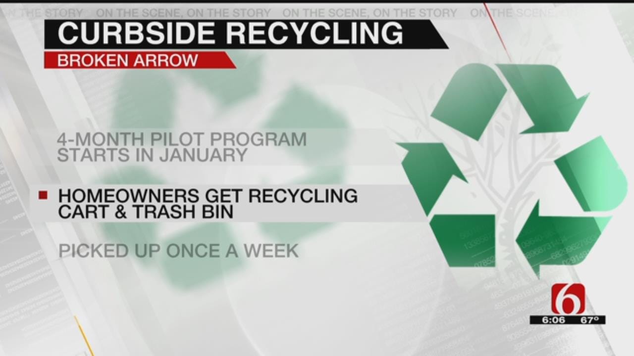 Broken Arrow To Start Curbside Recycling Pilot Program