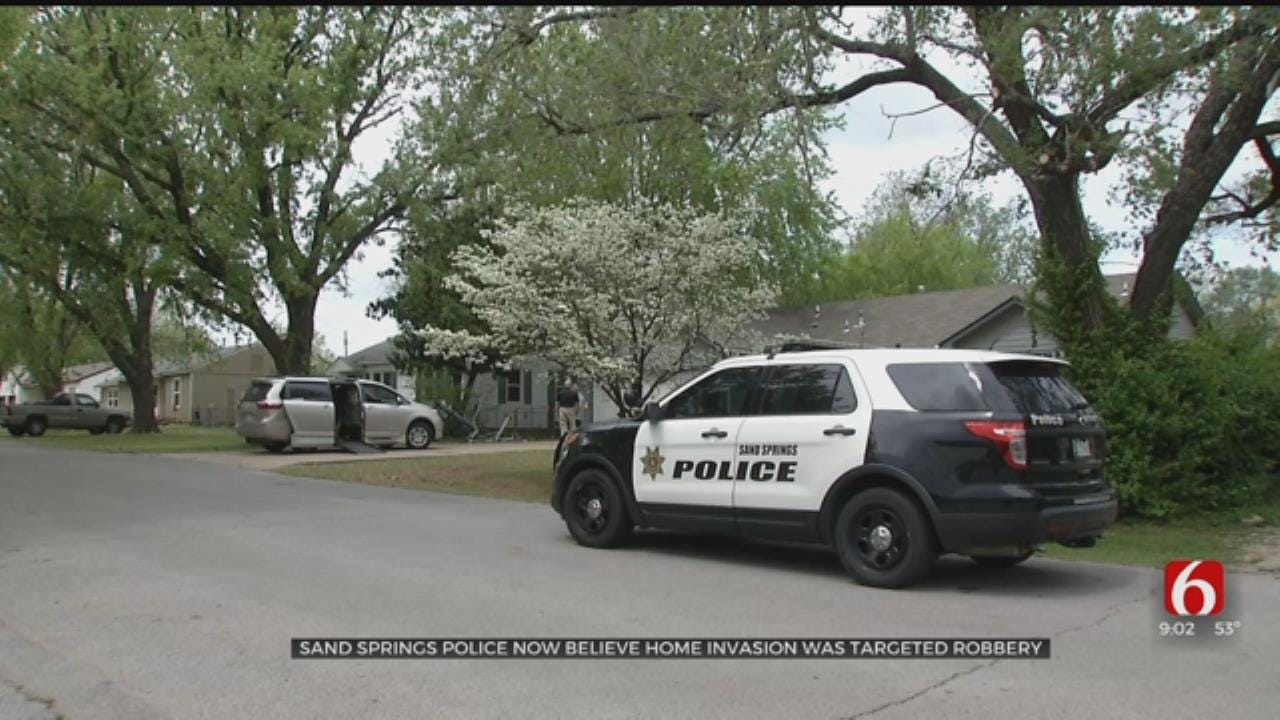 Police Say Sand Springs Home Invasion Was Not Random