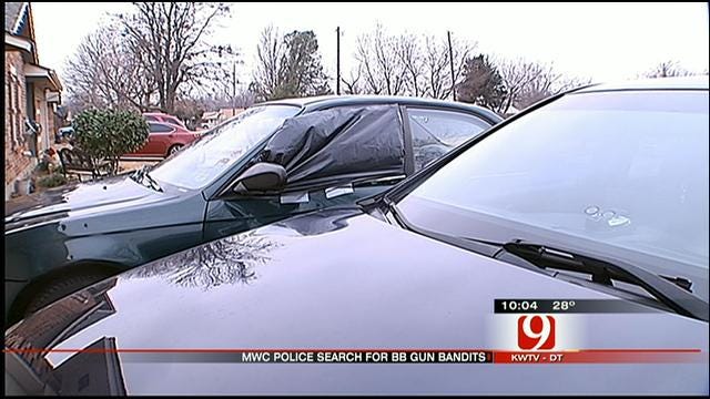 MWC Police: BB Gun Bandits Shot Out Dozens Of Car Windows