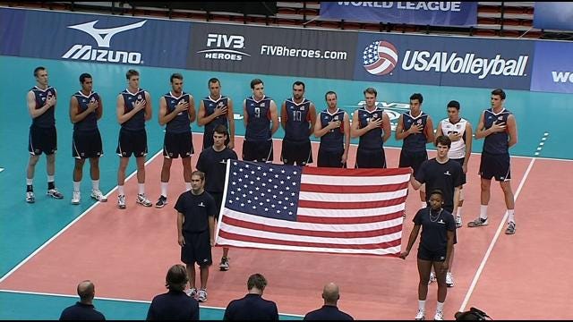 Team USA Beats France In Five Sets