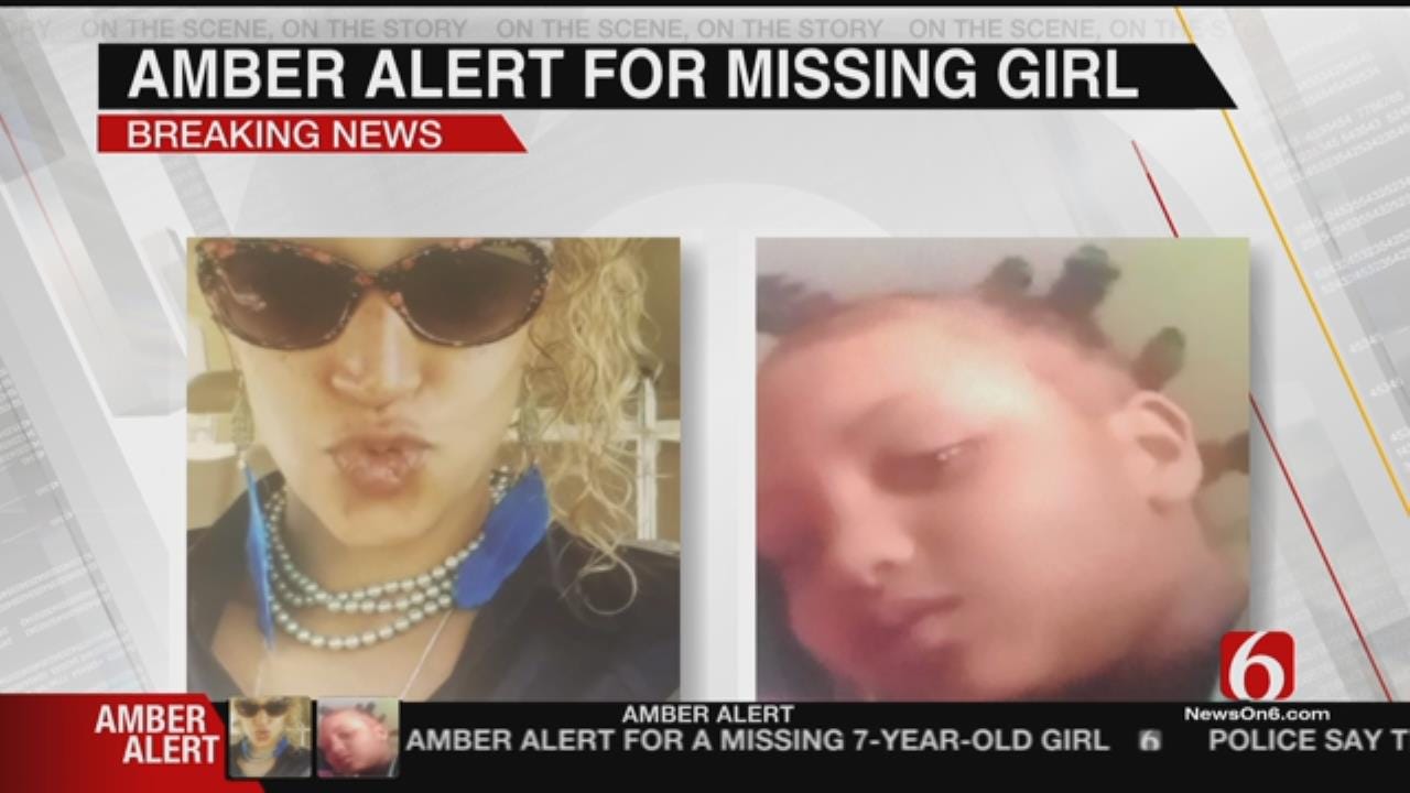 Amber Alert Issued For Missing Tulsa Girl; Mother Suspected In Abduction