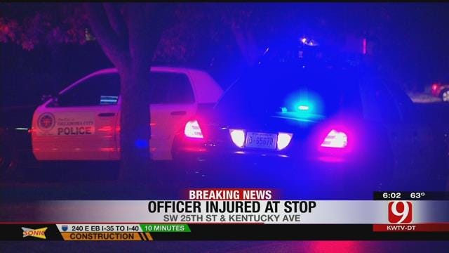 Driver Arrested After Running Over OKC Officer's Foot During Traffic Stop