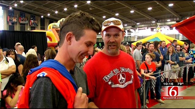 Make-A-Wish, Volunteers Work To Give Green Country Teen Car Of His Dreams