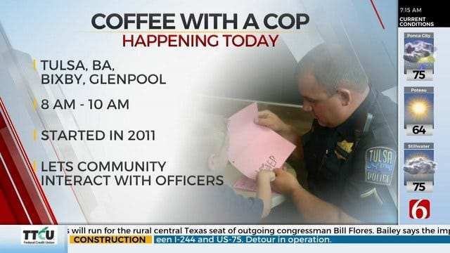 Coffee With A Cop Events Happening Wednesday