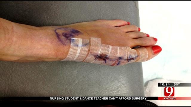 Dance Instructor Struggles To Pay For Foot Surgery