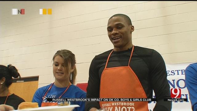 Russell Westbrook's Positive Impact On Oklahoma Co. Boys & Girls Club