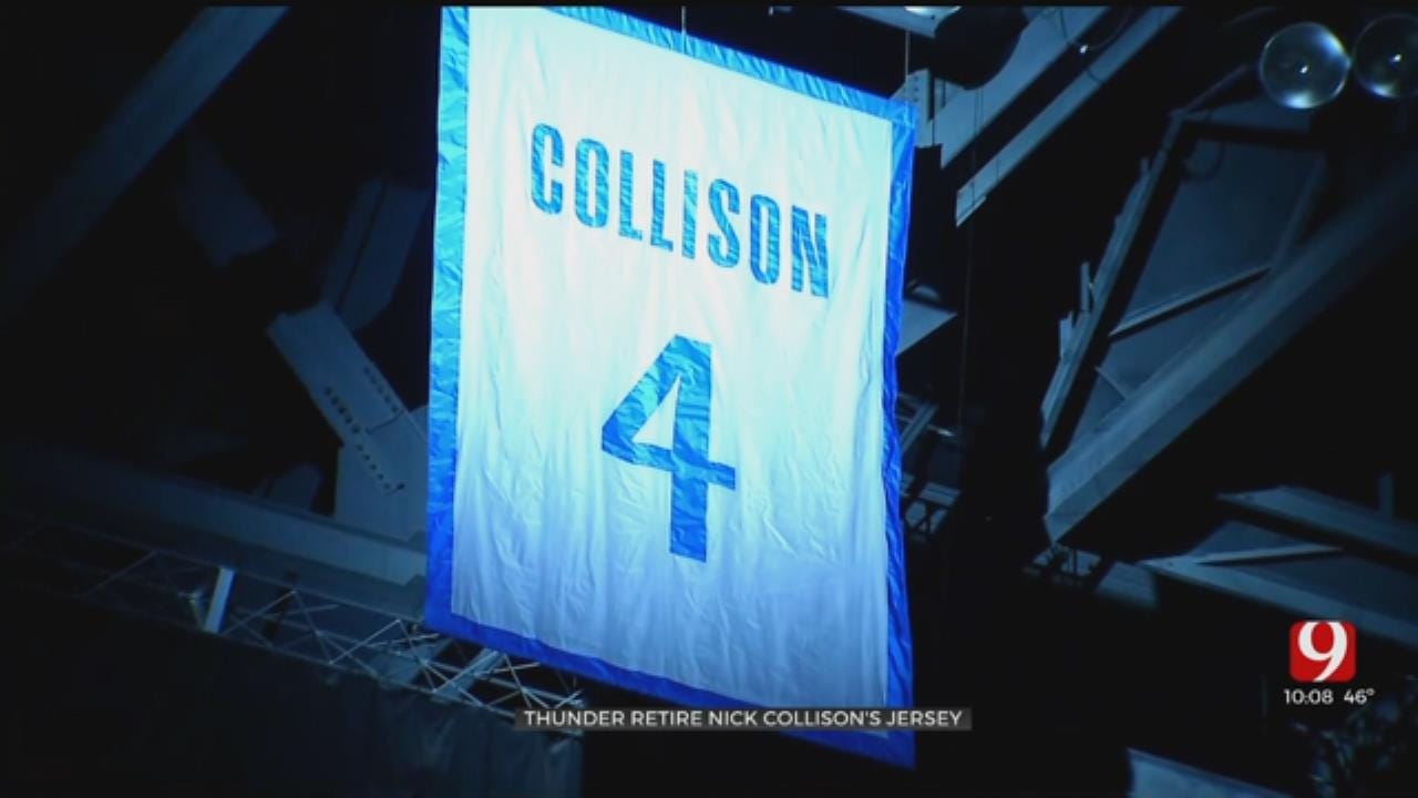 Oklahoma City Thunder Retires Nick Collison's Jersey