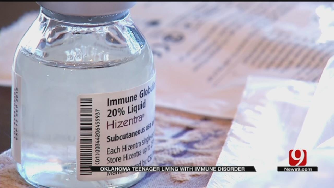 Oklahoma Teenager Finds Treatment For Immune Disorder