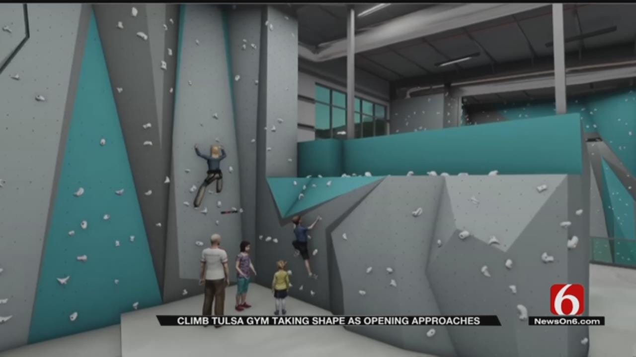 Climb Tulsa Building New Rock Climbing Gym