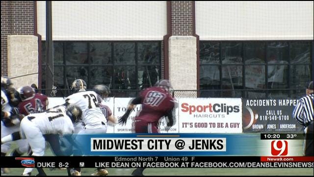 High School Playoff Highlights: Jenks vs. Midwest City
