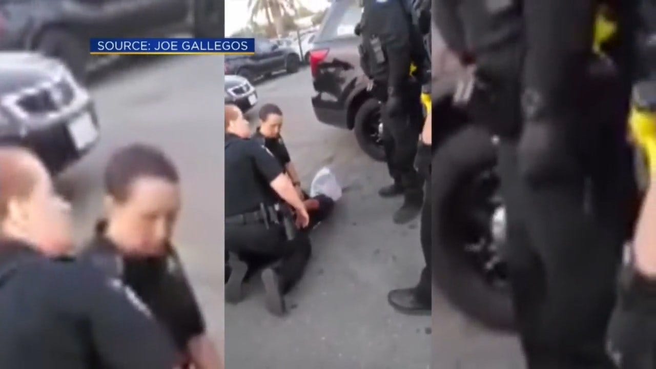 Video Shows Sacramento Police Putting 'Spit Mask' On Detained 12-Year-Old