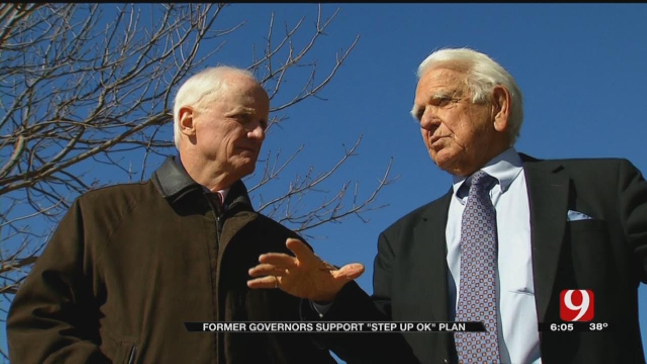 Former Governors Endorse 'Step Up Oklahoma' Plan