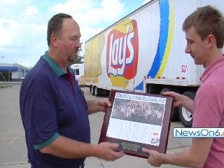 Frito Lay Tulsa Rewards Driver Who Logs One Million Accident Free Miles