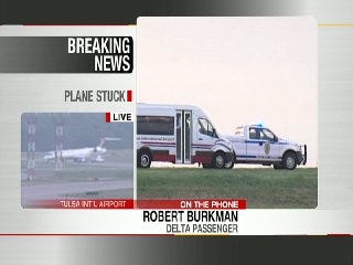 WEB EXTRA: Delta Connection Passenger Robert Burkman Talks About Stuck Flight